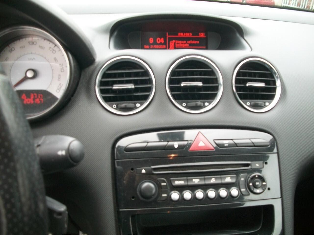 Peugeot 308 1.6 e-HDi 112CV Stop&Start CC Allure CAPRIO NERA 06 MARCE GARANZIA UN ANNO