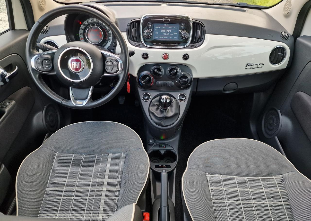 Fiat 500 1.2 EasyPower 69cv GPL Lounge - neopatentati