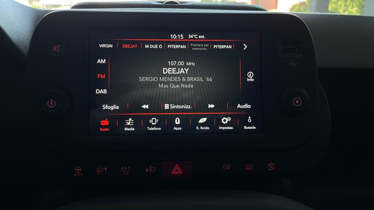 FIAT PANDA 1.0 FIREFLY CITY LIFE 69 CV - NEOPATENTATI