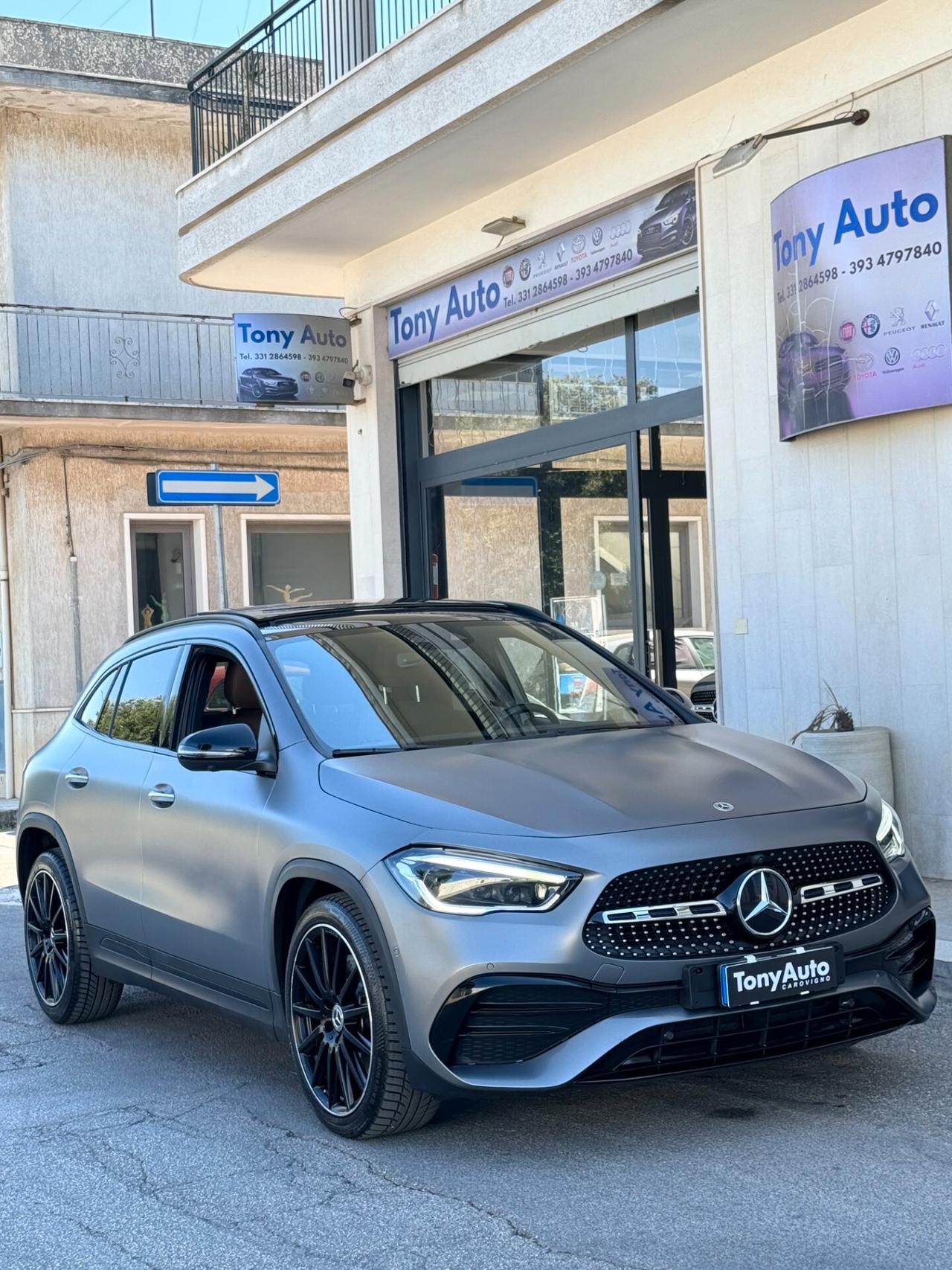 Mercedes-benz GLA 250 Premium auto AMG LINE CON TETTO APRIBILE/PANORAMICO,LUCI SOFFUSE,TELECAMERA,APPLE CARPLAY,ANDROID AU