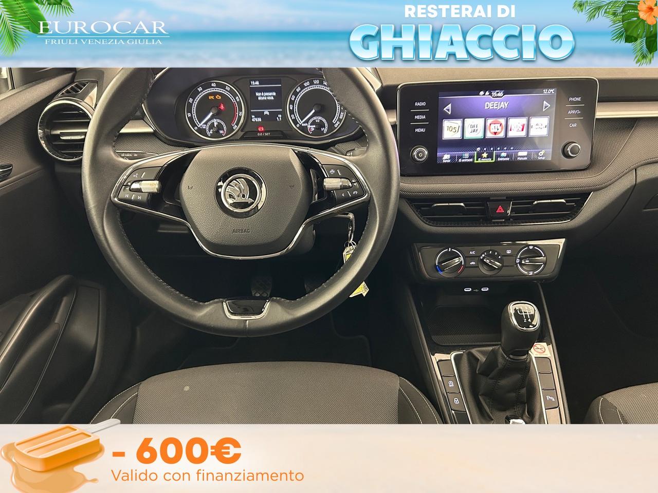 Skoda Fabia 1.0 mpi evo ambition 80cv