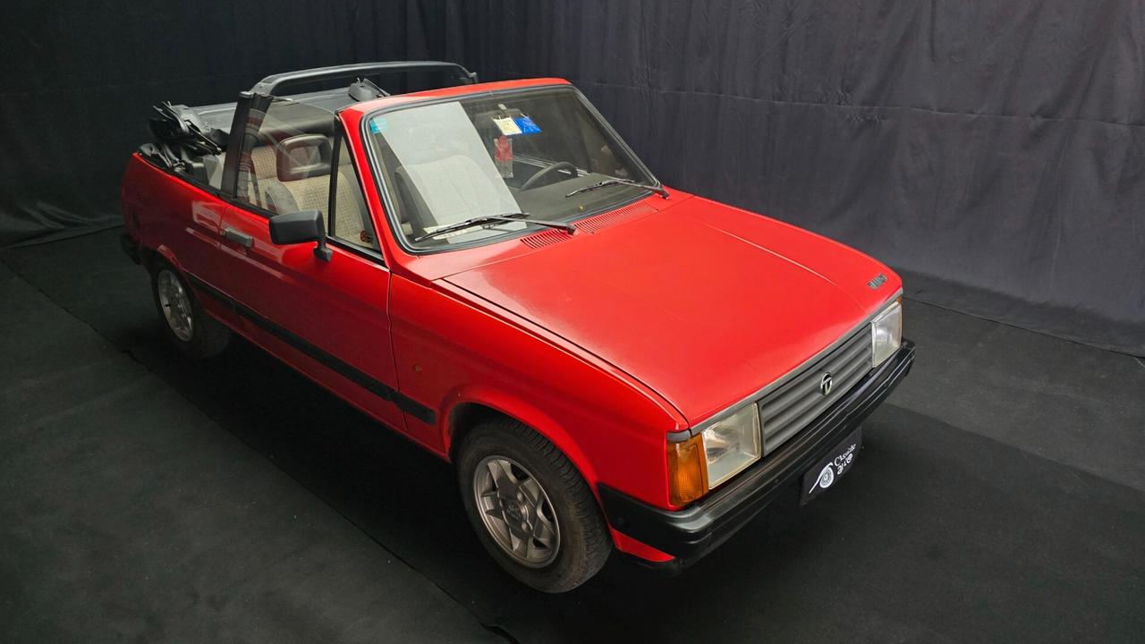 Talbot Samba Cabrio, anno 1985, certificata ASI