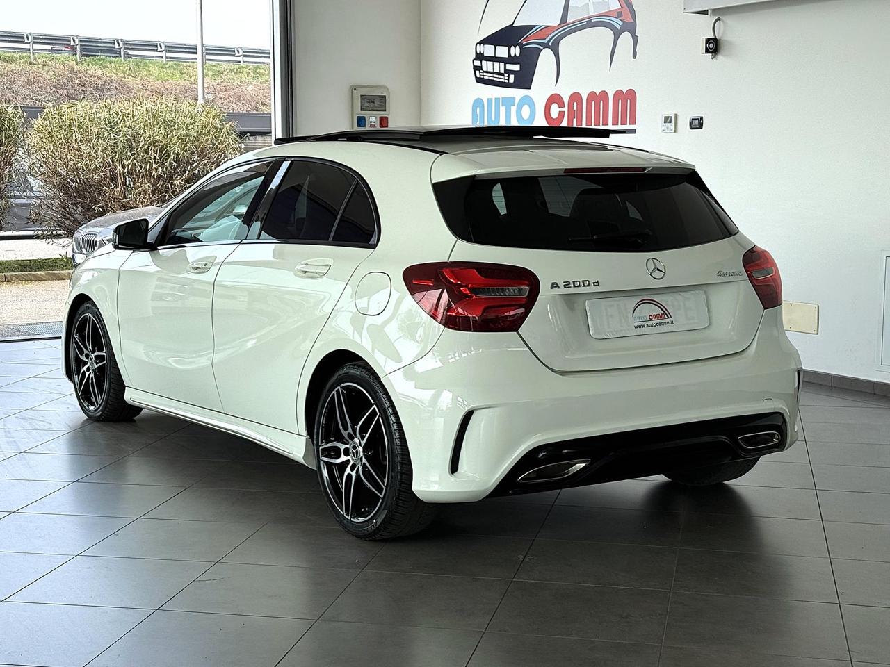 Mercedes A 200 D Aut. Premium 4Matic AMG Tetto Apribile