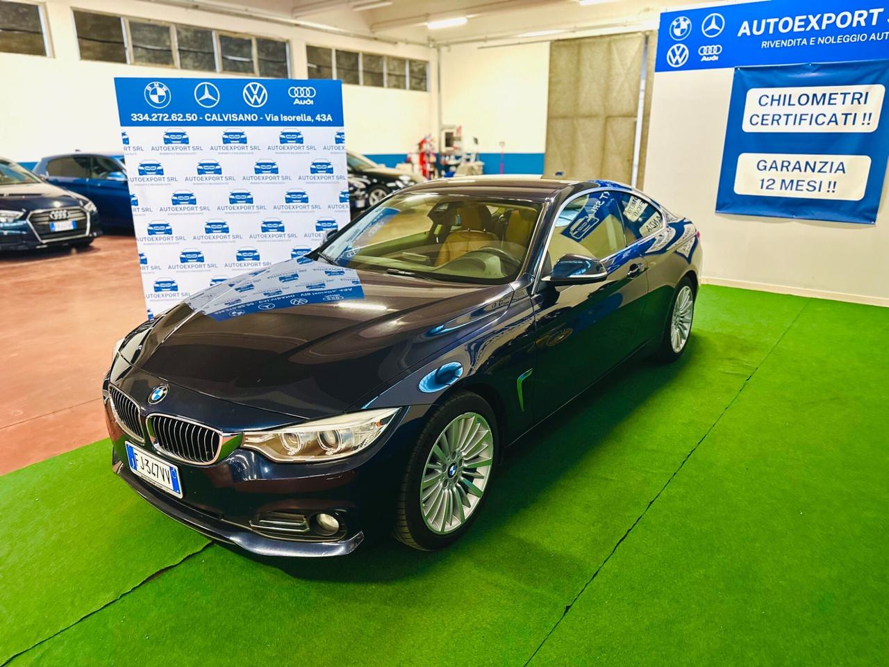 Splendida Bmw 420Coupé Luxury/euro6/kmcertif