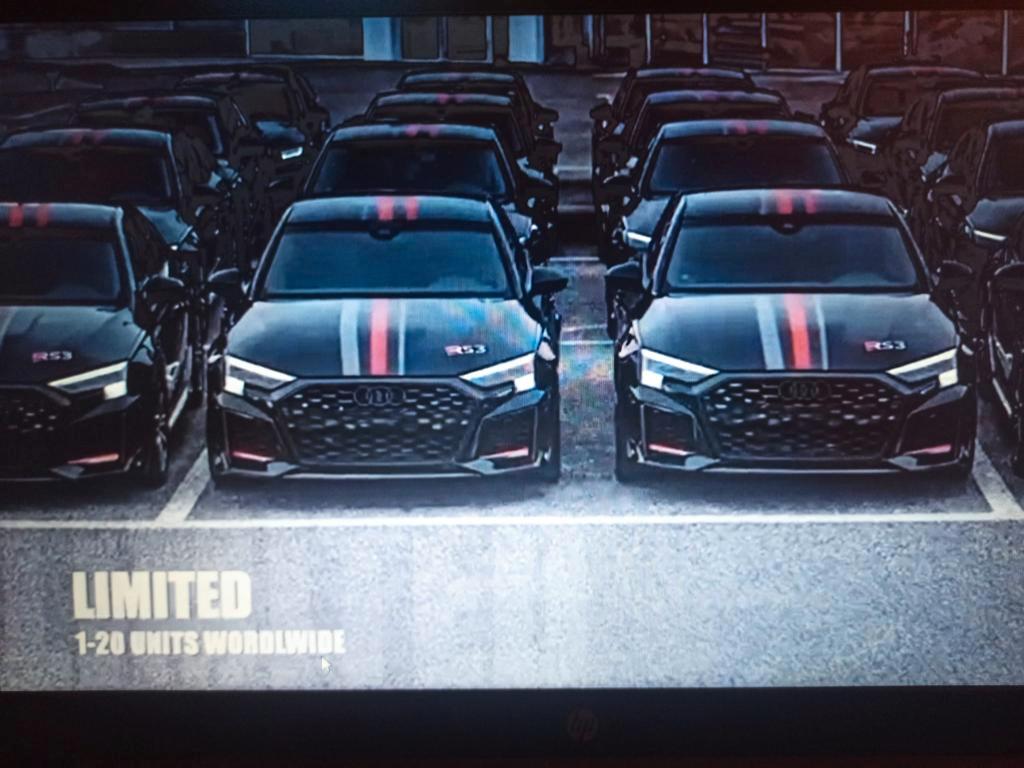 Audi RS3 Sportback 2.5 tfsi quattro s-tronic 460cv Special Edition solo 20 esemplari