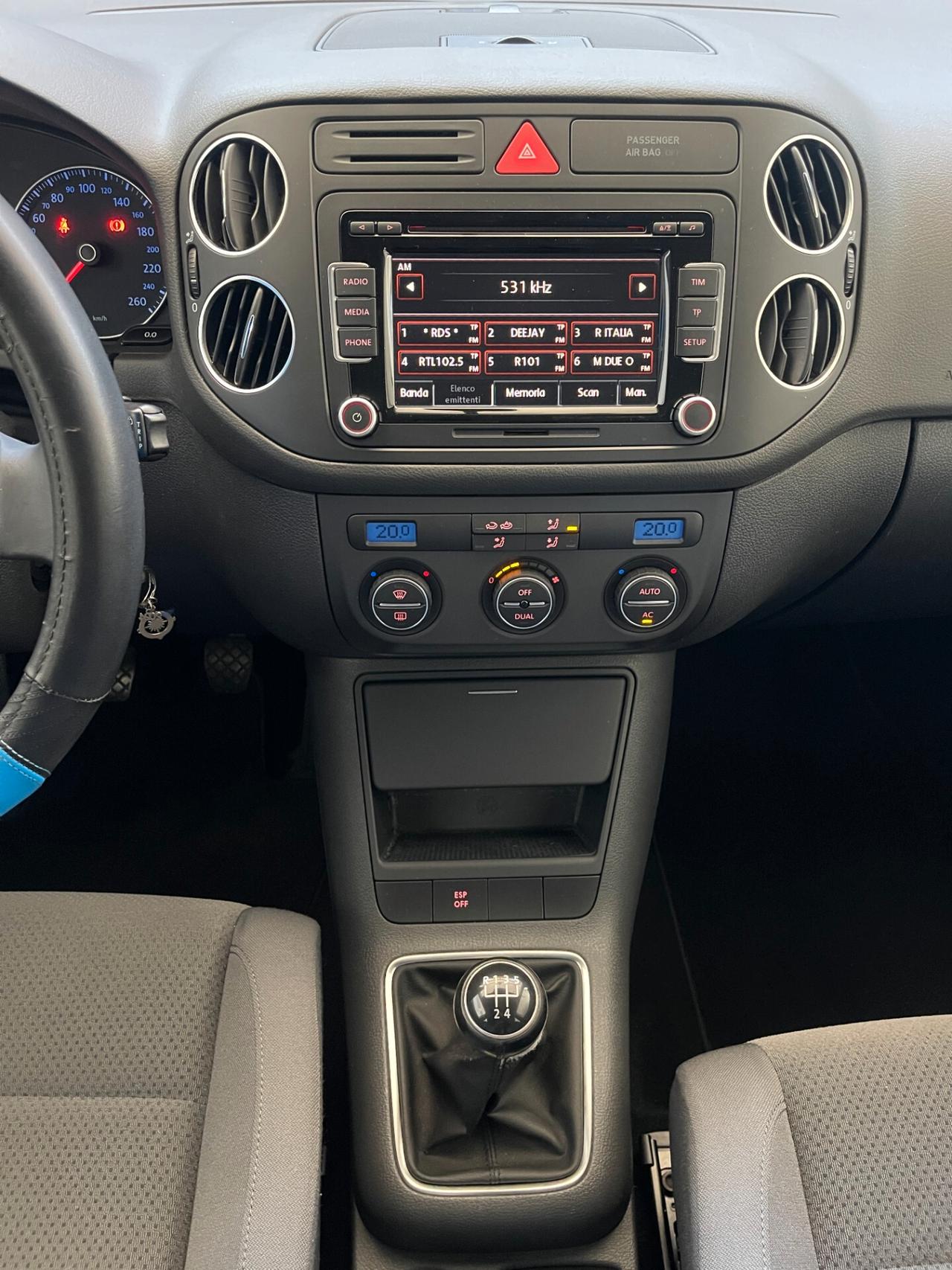 Volkswagen Golf Plus 1.6 Comfortline BiFuel GPL