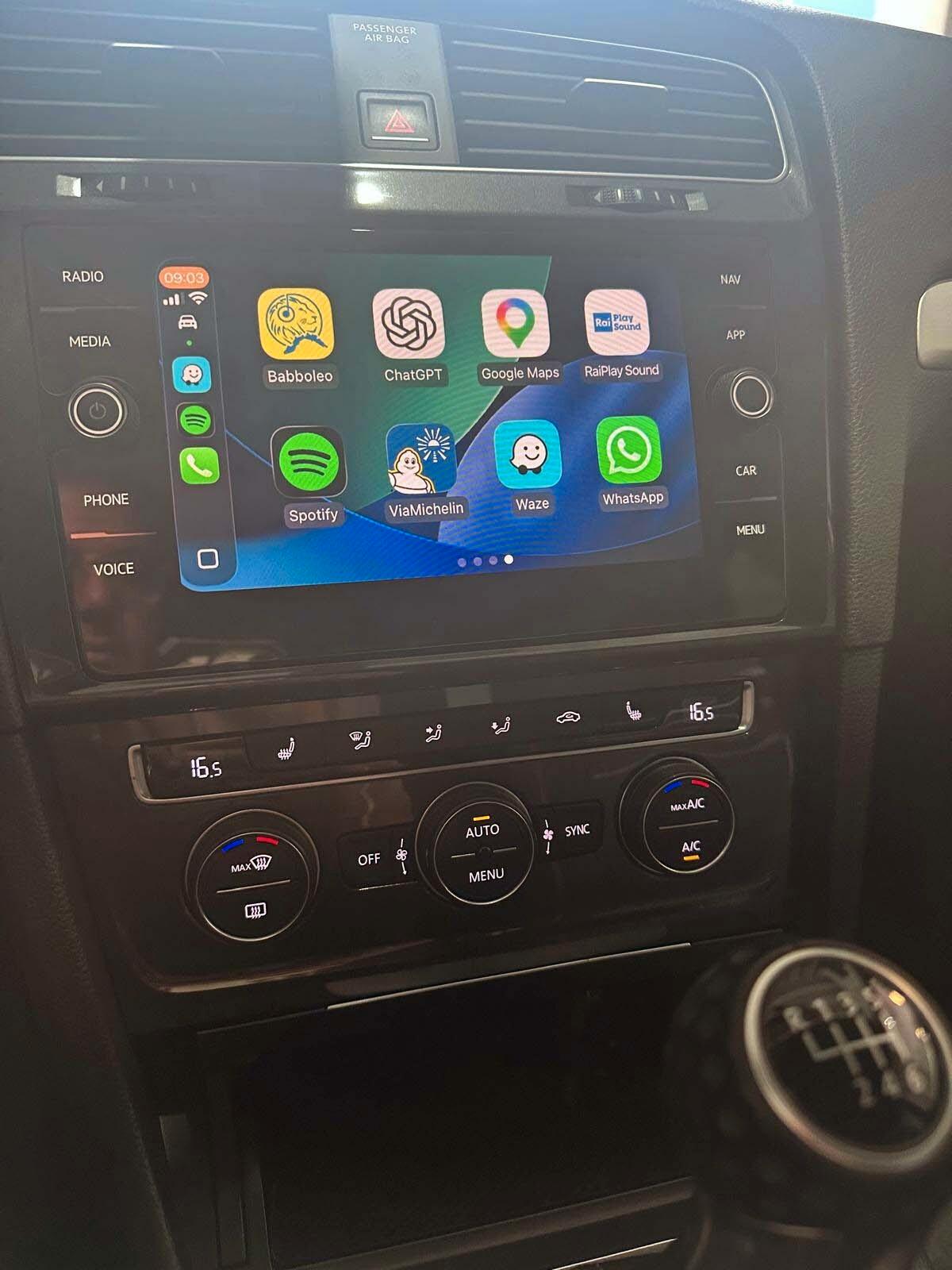 Volkswagen Golf Business 1.6 TDI 5p. 110 CV NAVIGATORE CAR PLAY SEDILI RISCALDATI PARK PILOT ANT E POST