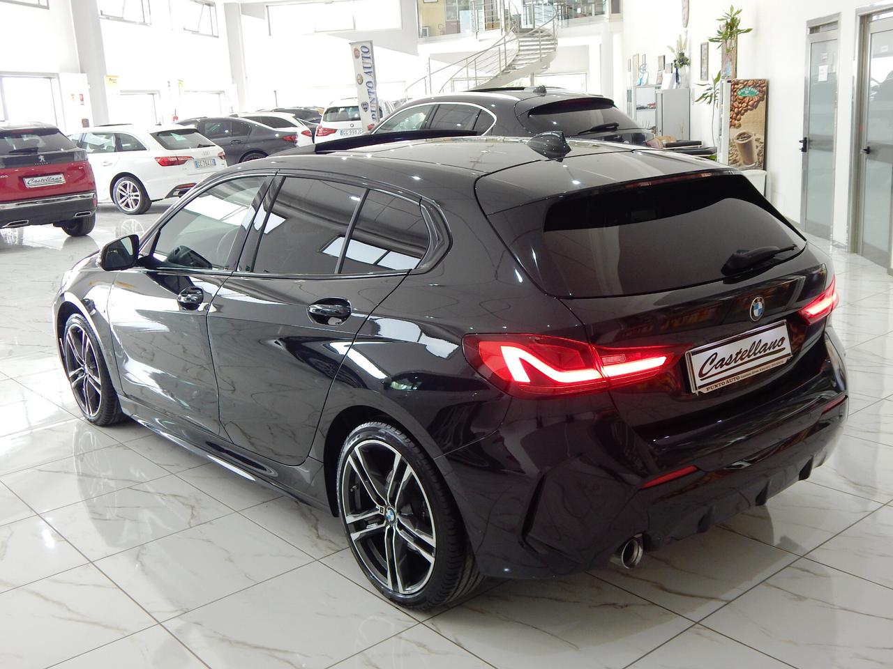 BMW 116 d Msport 5p Aut. TETTO-NAVI-PELLE-PARK-LED-CARPLAY