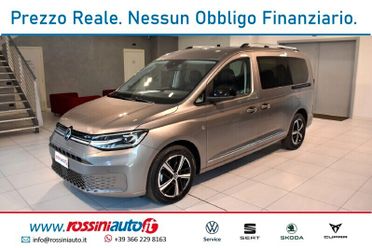 VOLKSWAGEN CADDY MAXI 2.0 TDI 122 CV DSG STYLE 5 POSTI + GANCIO