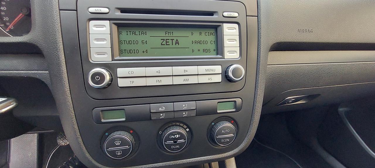 GOLF 1,9 TURBODIESEL 105 CV X NEOPATENTATI COMFORTLINE LEGA GOMME NUOVE IMPECCABILE