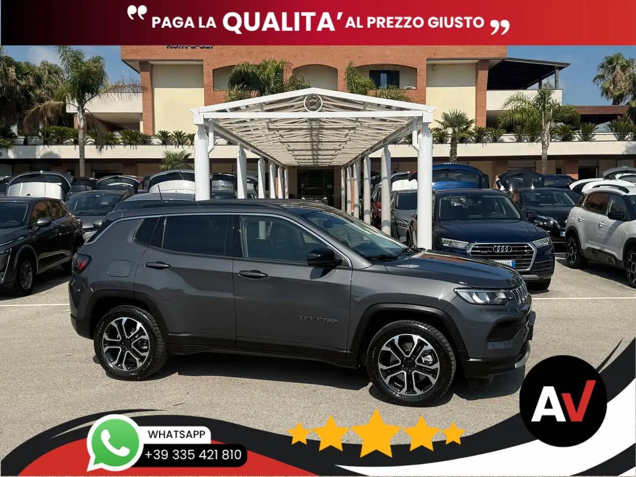 Jeep Compass 1.3 Turbo T4 190 CV PHEV AT6 4xe Limited