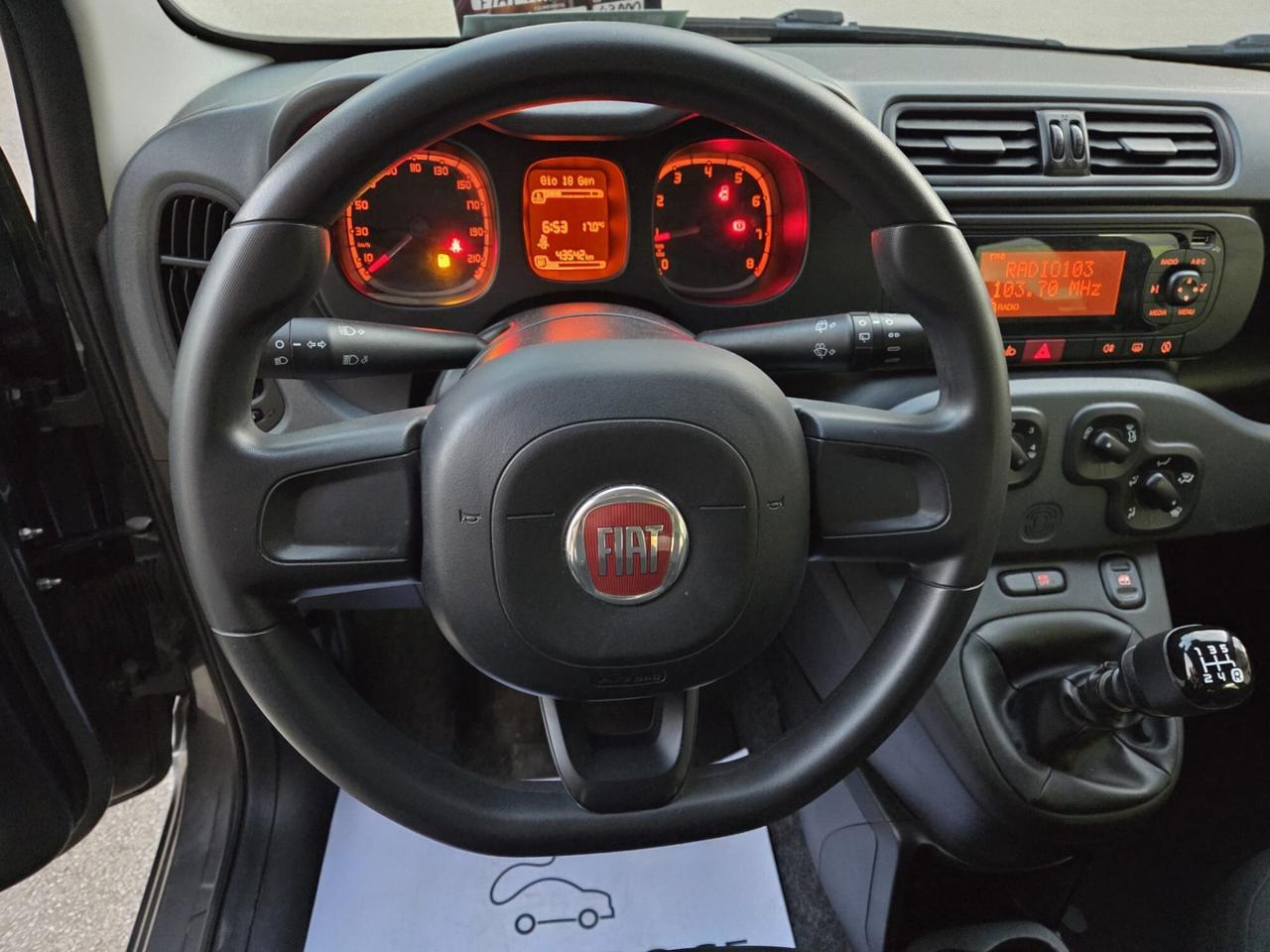 FIAT PANDA 1.2 EASY POWER 69CV *43000Km*UNICOPROP.