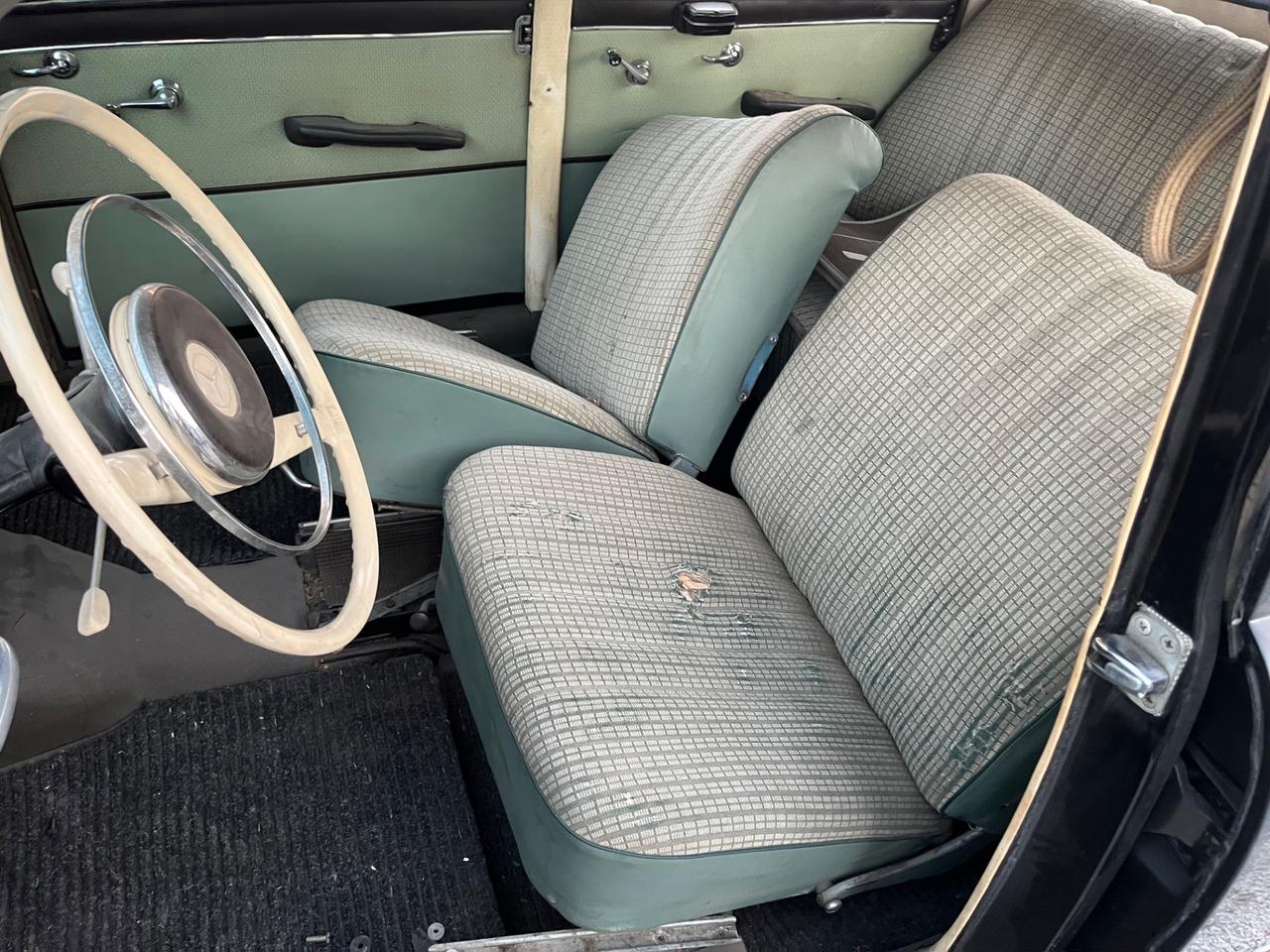 Mercedes benz 180 Ponton Bauletto SENZA MOTORE