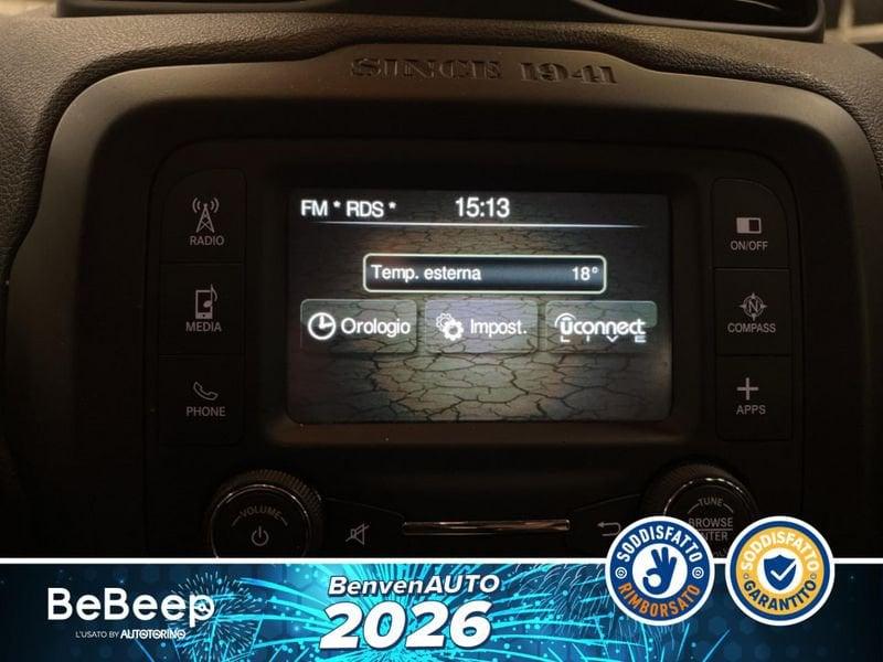 Jeep Renegade 2.0 MJT LONGITUDE 4WD 140CV MY16