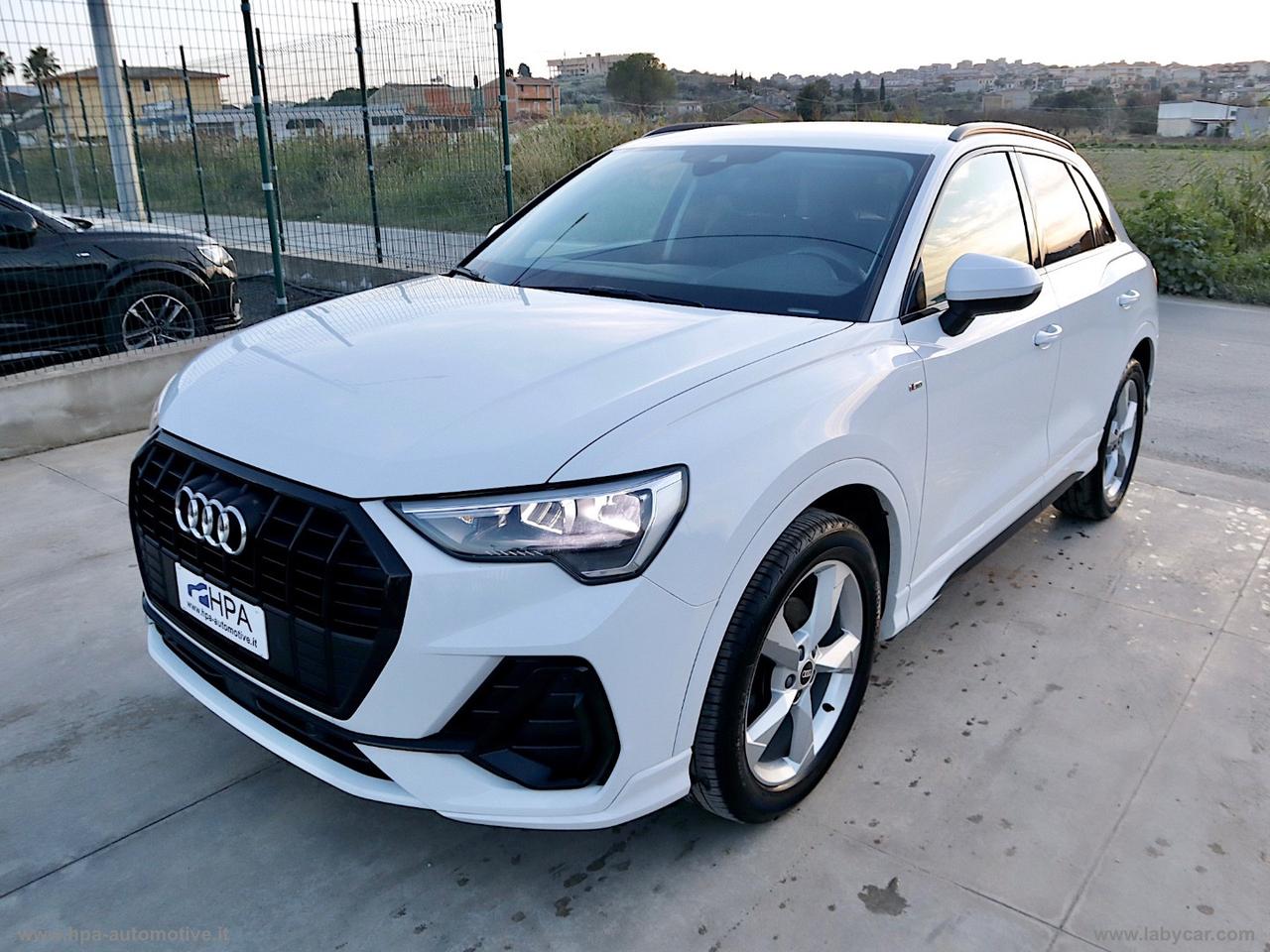 AUDI Q3 150CV S-LINE RETROCAMERA BLACK EDITION