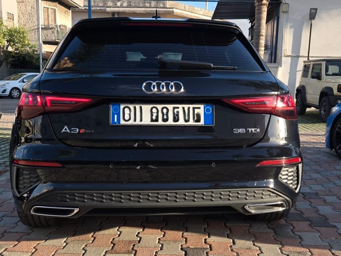 Audi A3 Sportback 35 2.0 tdi 150CV S Line Edition S-tronic