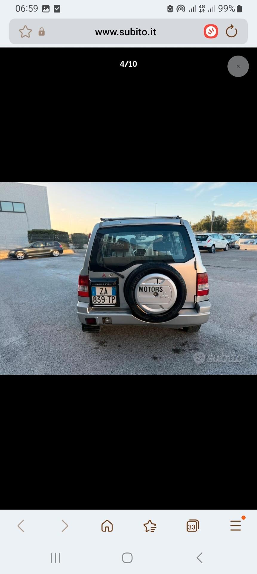 Mitsubishi Pajero Pinin 1.8 16V MPI 5 porte