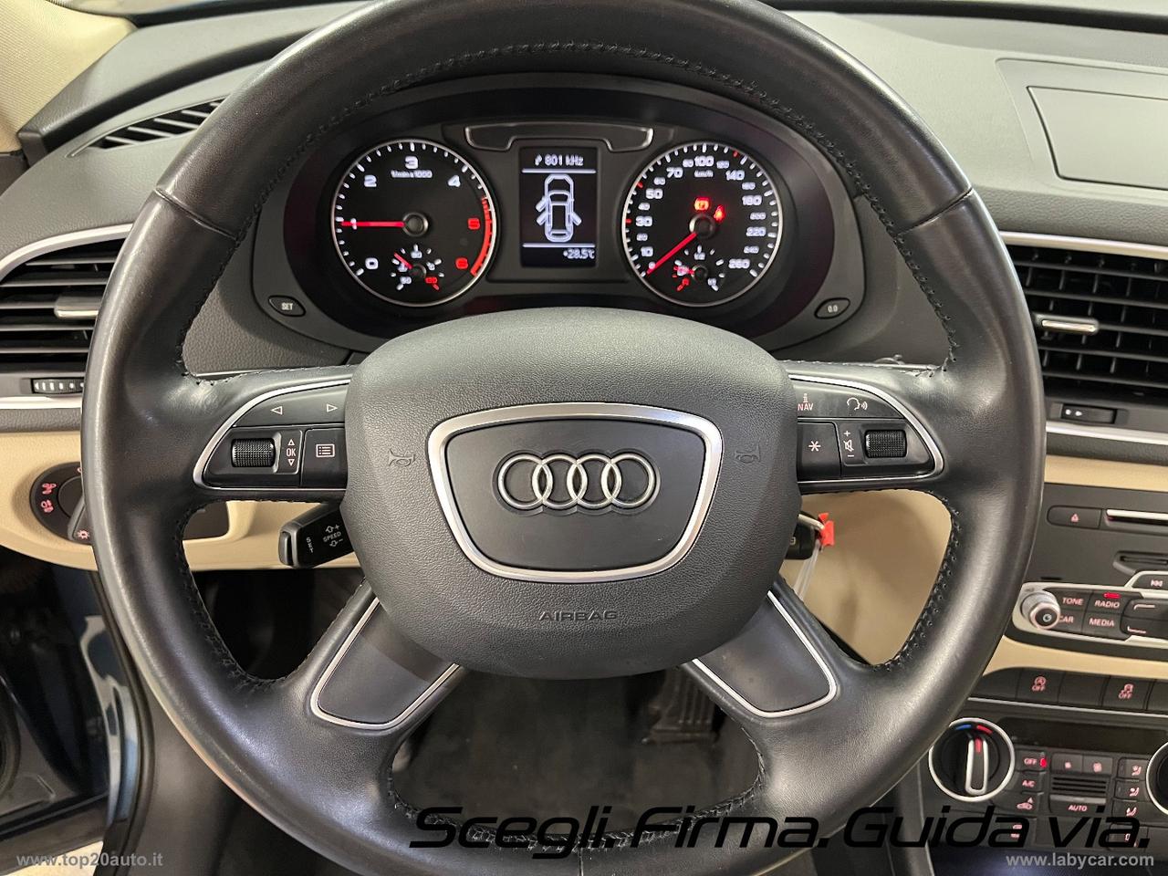 AUDI Q3 2.0TDI TETTO APRIBILE PELLE TOTALE CAMBIO MANUALE