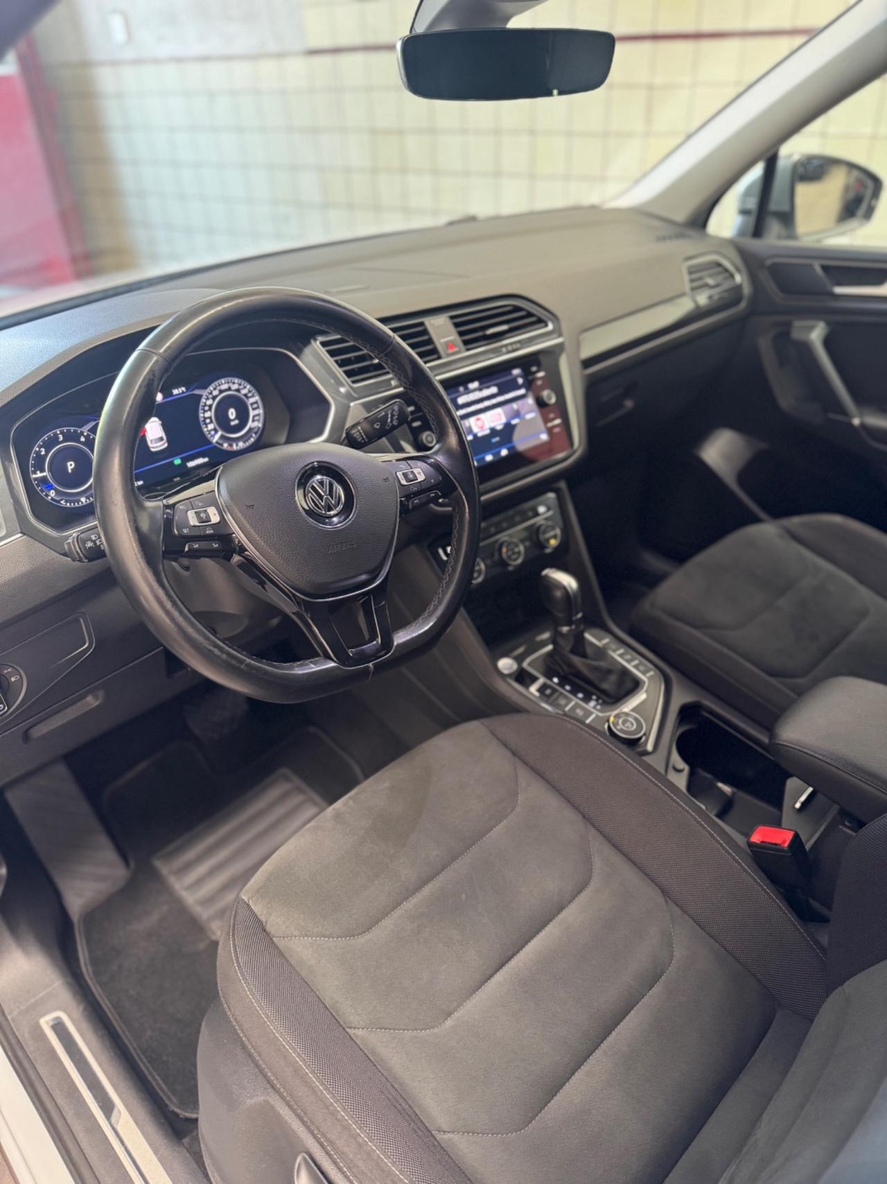 VOLKSVAGEN TIGUAN ALL SPACE 2.0 190 CV 4MOTION GANCIO TRAINO