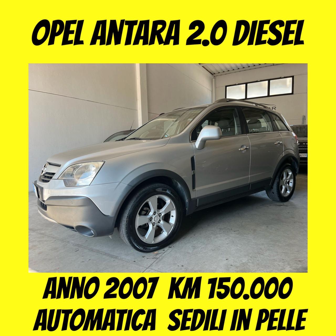 Opel Antara PELLE AUTOMATICA SED. RISCALDABILI 4X4