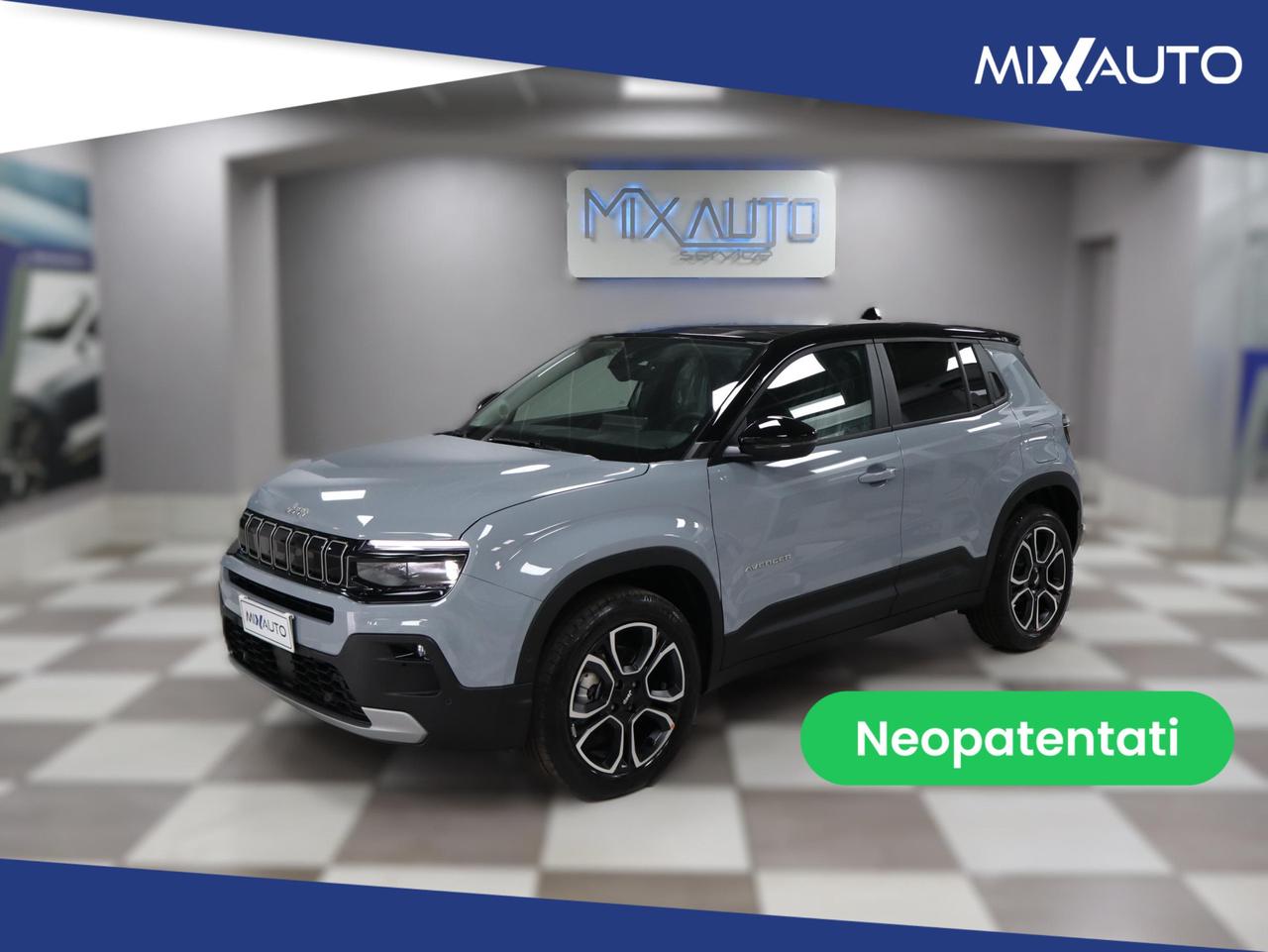 Jeep Avenger 1.2 Turbo Summit FWD 100CV AUTO EU6 Con interni in pelle e tetto panorama