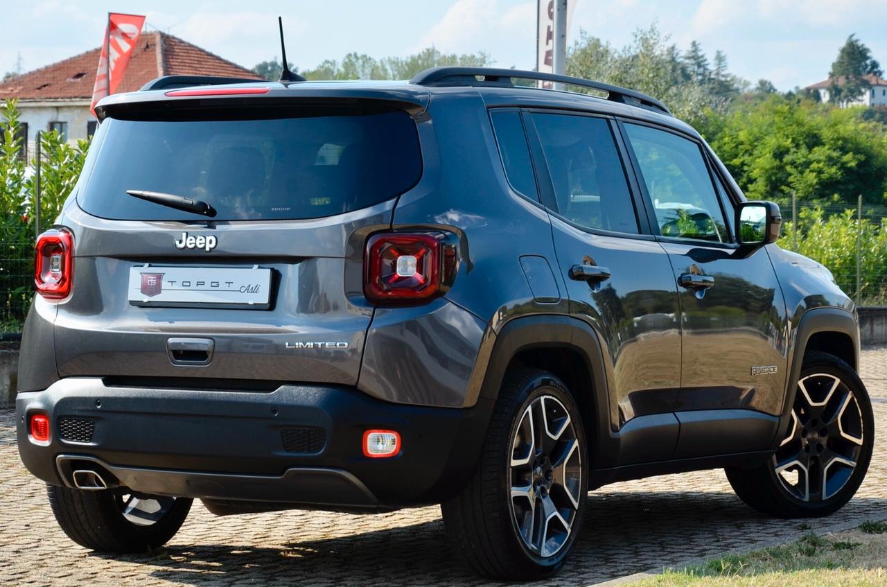 JEEP RENEGADE 1.6 MJT LIMITED FWD 120cv AUTO, UFF ITALIANA, SERVICE CON FATTURE, EURO 6D, FARI LED, APPLE ANDROID, PERMUTE