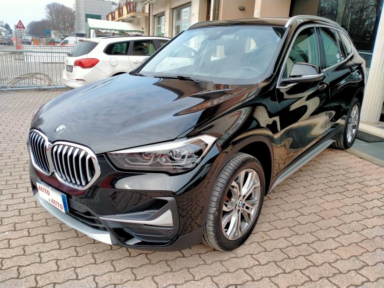BMW X1 18D XDRIVE M.Y.20 XLINE / PELLE TOTALE / NERO LUCIDO