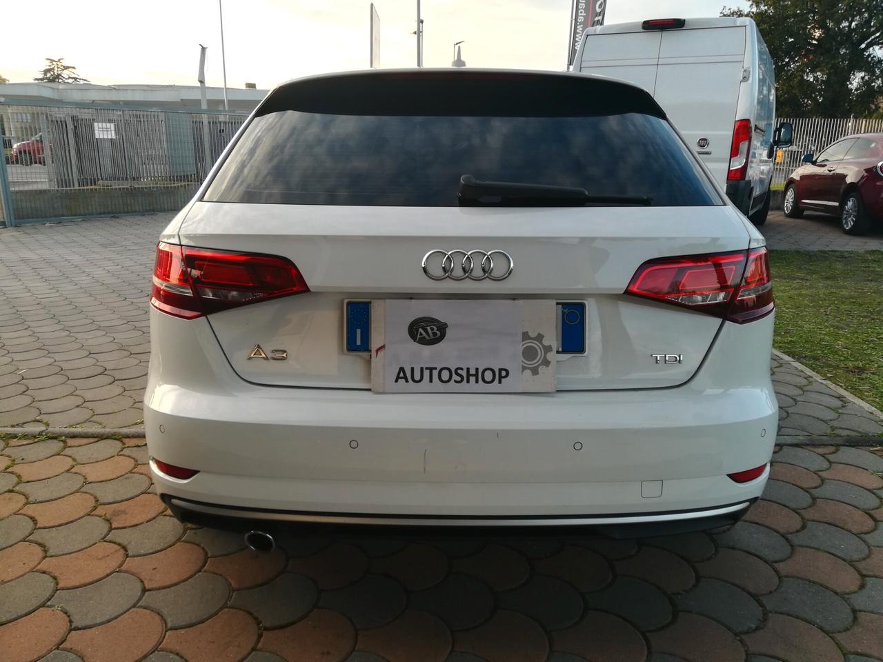 AUDI - A3 Sportback - 1.6 TDI S-LINE - EURO 6 - FINANZIABILE - PERMUTE