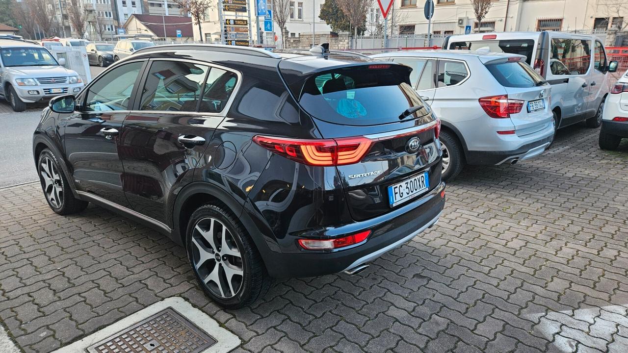 Kia Sportage 2.0 crdi awd 185cv auto GT-LINE-PELLE-TETTO-NAVY-SED.RIS