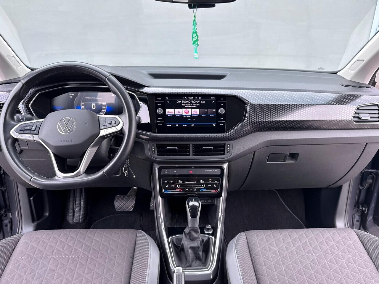 Volkswagen T-Cross 1.5 TSI ACT DSG Style BMT - CAMBIO AUTOMATICO - CAMERA - PRONTA CONSEGNA - TAGLIANDI CERTIFICATI