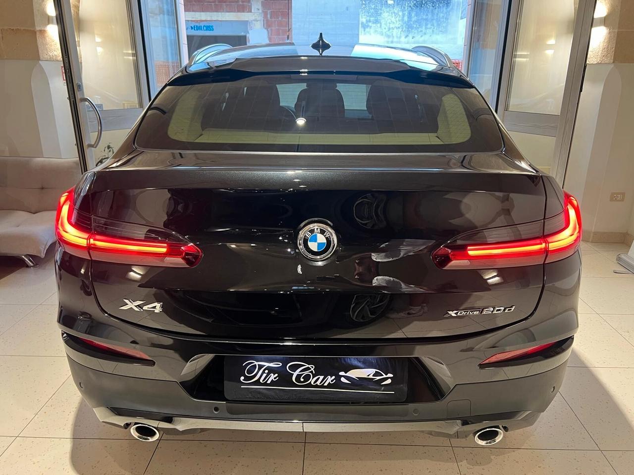 BMW X4 X-LINE 2.0 MHEV 48V X-DRIVE 190CV PELLE NAVI CRUISE ANNO 2021