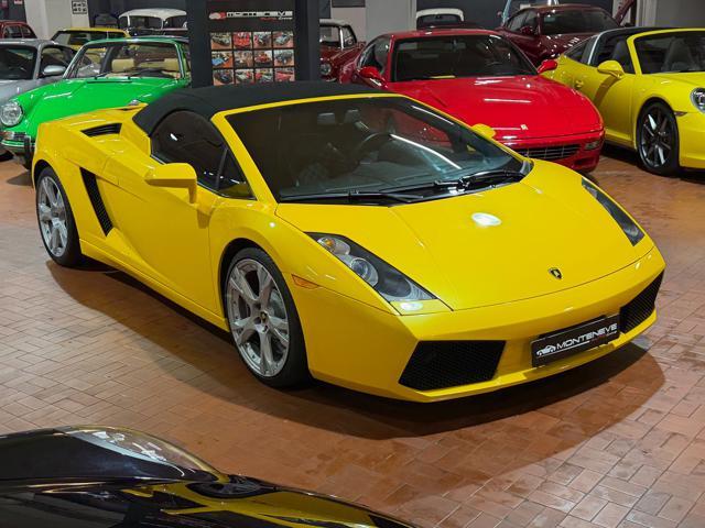 LAMBORGHINI Gallardo Spyder 520CV Giallo Midas Pearl-Pelle e Alcantara