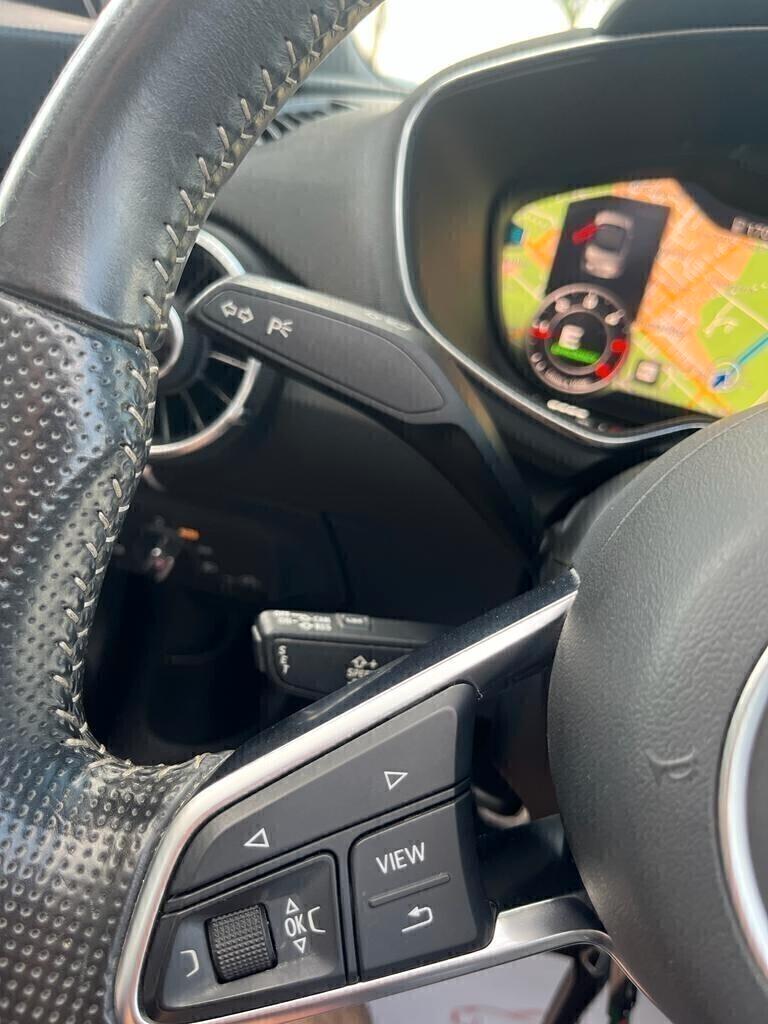 Audi TT CABRIO CAMBIO MANUALE S line cockpit diesel 2016