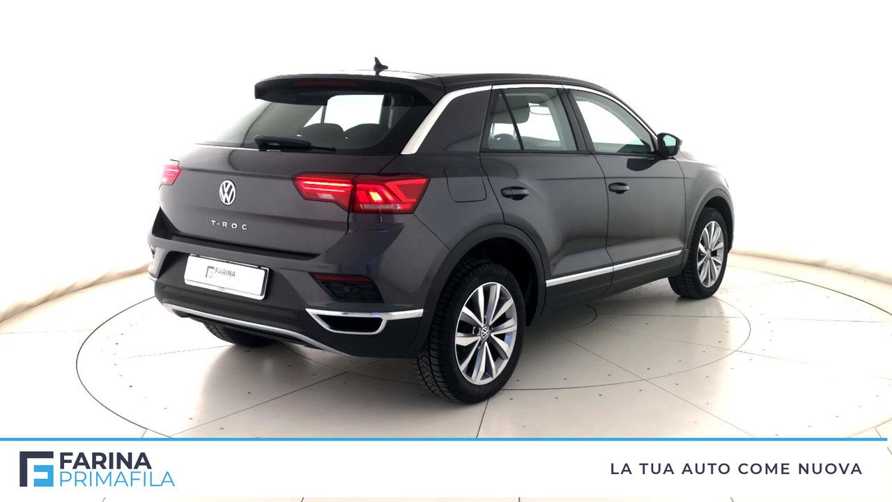 VOLKSWAGEN T-Roc 2017 - T-Roc 1.0 tsi Style 115cv