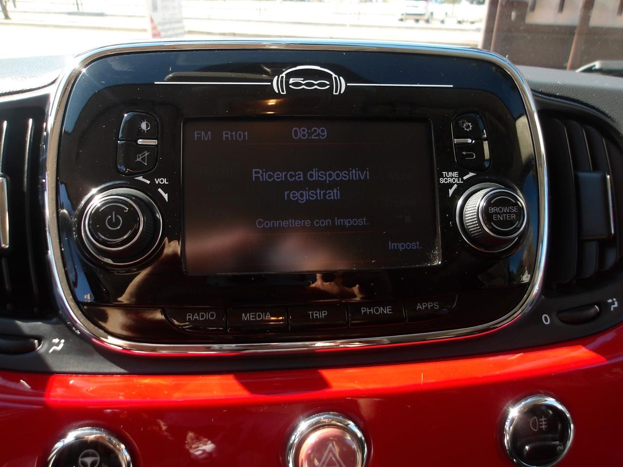 FIAT 500 1.2 BENZ-GARANZIA FULL-2017