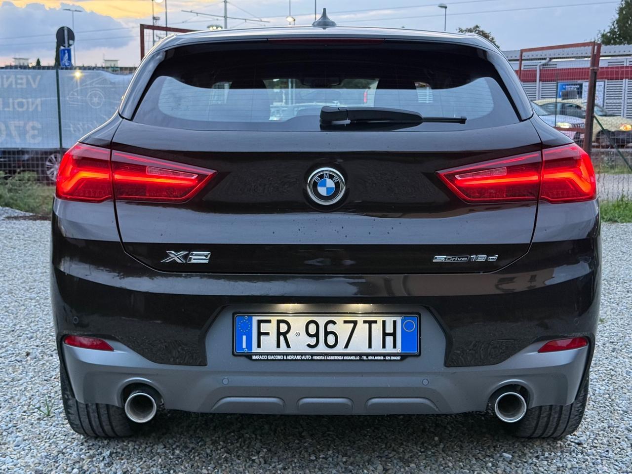 Bmw X2 sDrive18d Msport-X 2.0 150cv Euro 6 2018