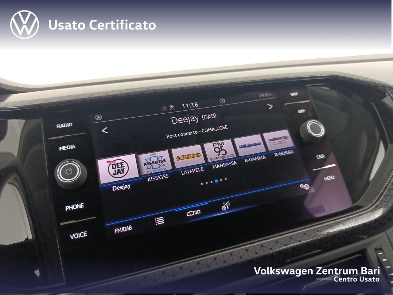 Volkswagen T-Cross 1.0 tsi advanced 110cv dsg