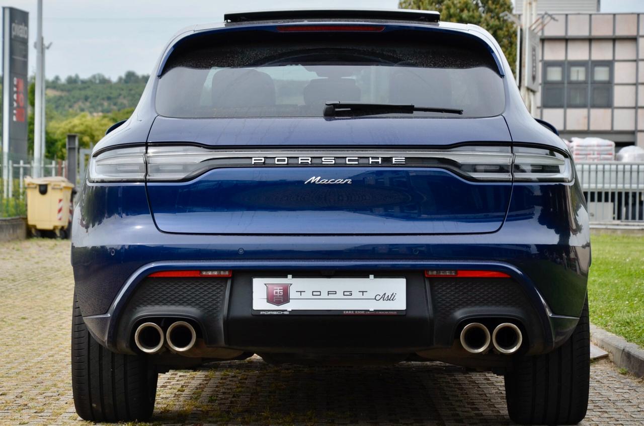 PORSCHE MACAN 2.0 T 265cv PDK, CRONOLOGIA SERVICE PORSCHE, TETTO, SCARICO SPORTIVO, SOSPENSIONI ADATTIVE, FARI PDLS, PERMUTE
