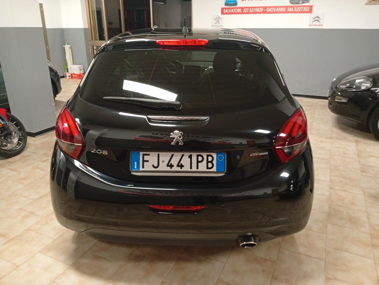 PEUGEOT 208 ANNO 2017 BZ 1.2 GT LINE ADATTA NEOPATENTATI KM 134 MILA