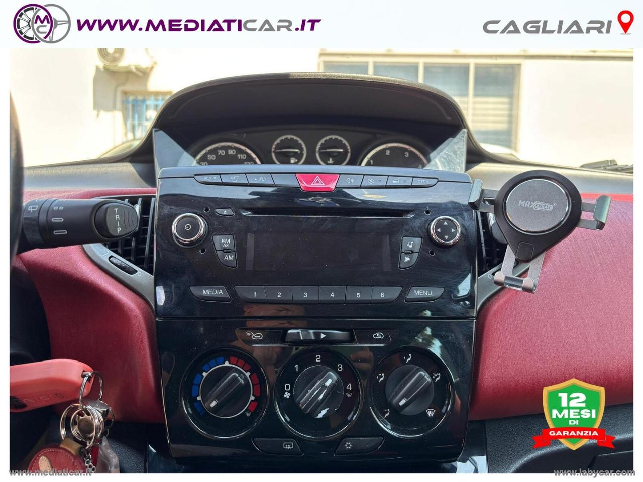 LANCIA Ypsilon 1.3 MJT 95 CV 5p. S&S Black&Red