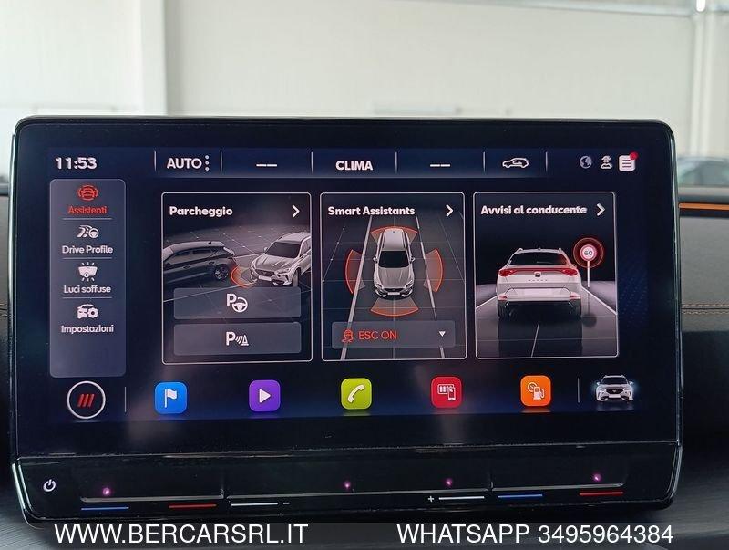 Cupra Formentor Formentor 1.5 TSI DSG*TELECAMERA POST*FULL LED*Pacchetto Technology*