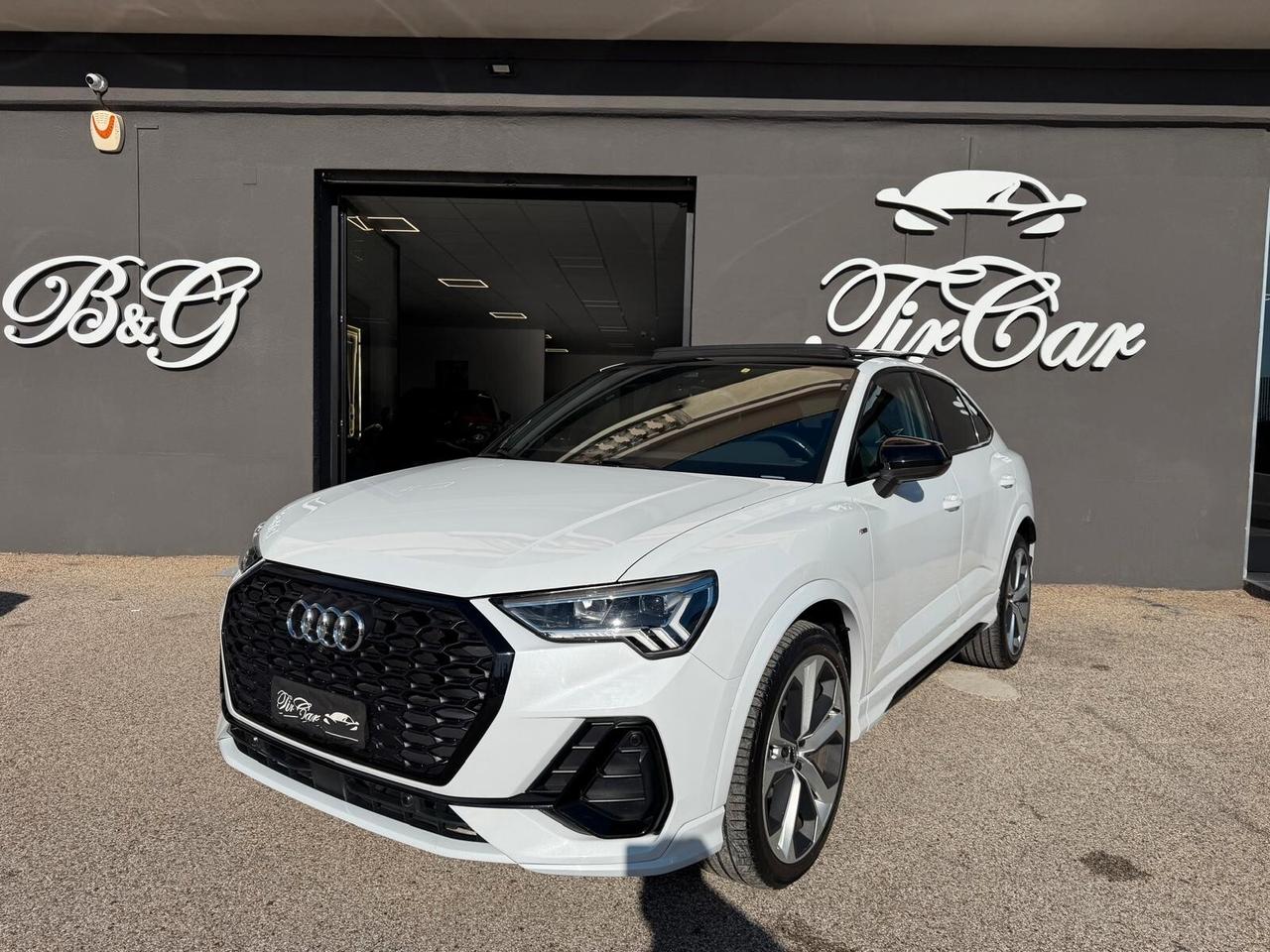 AUDI Q3 40 SPORTBACK S-LINE 2.0 TDI QUATTRO 190CV TETTO PELLE NAVI ANNO 2021