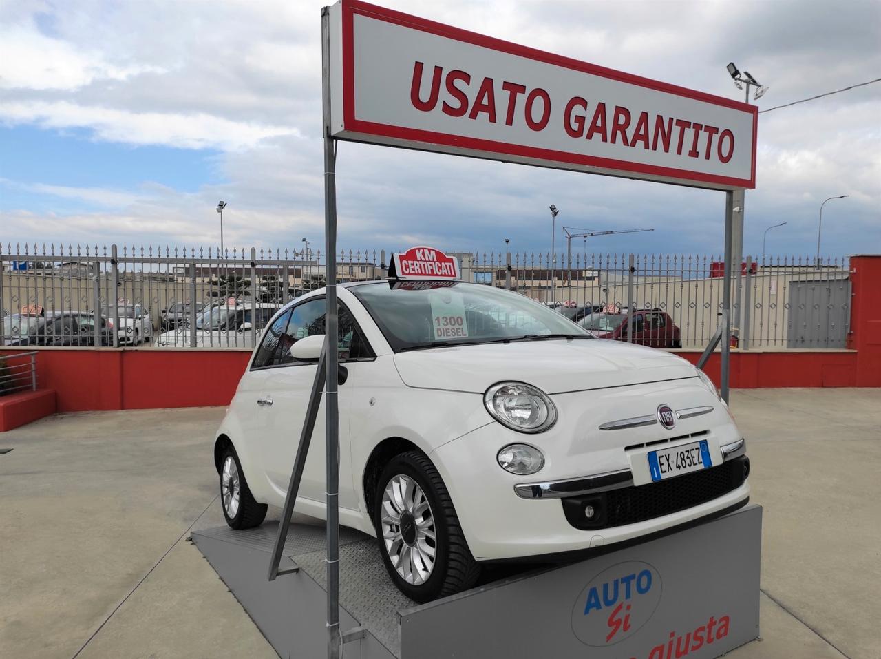 Fiat 500 1.3 Mjet - 95cv KM CERTIFICATI