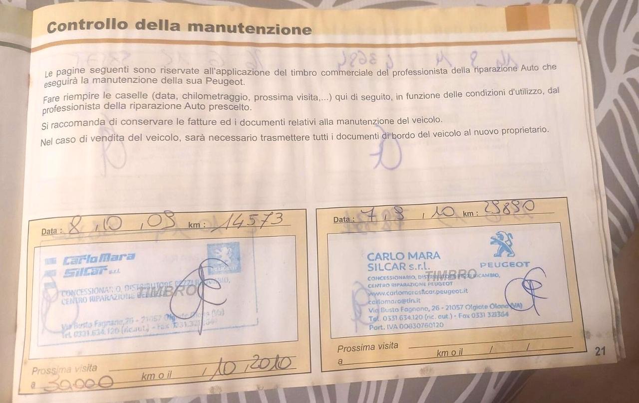 PEUGEOT 107- CONSUMI RIDOTTI- NEOPATENTATI