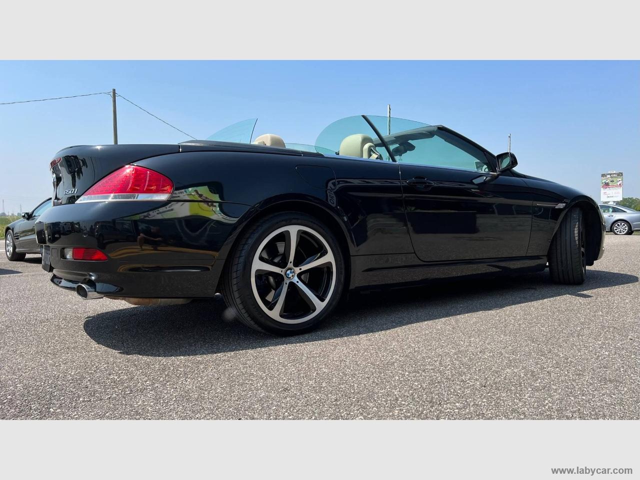 BMW 650i Cabrio 367CV 8 CILINDRI DA COLLEZIONE