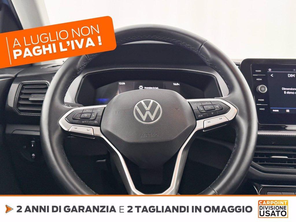VOLKSWAGEN T-cross 1.0 tsi life 115cv dsg del 2024