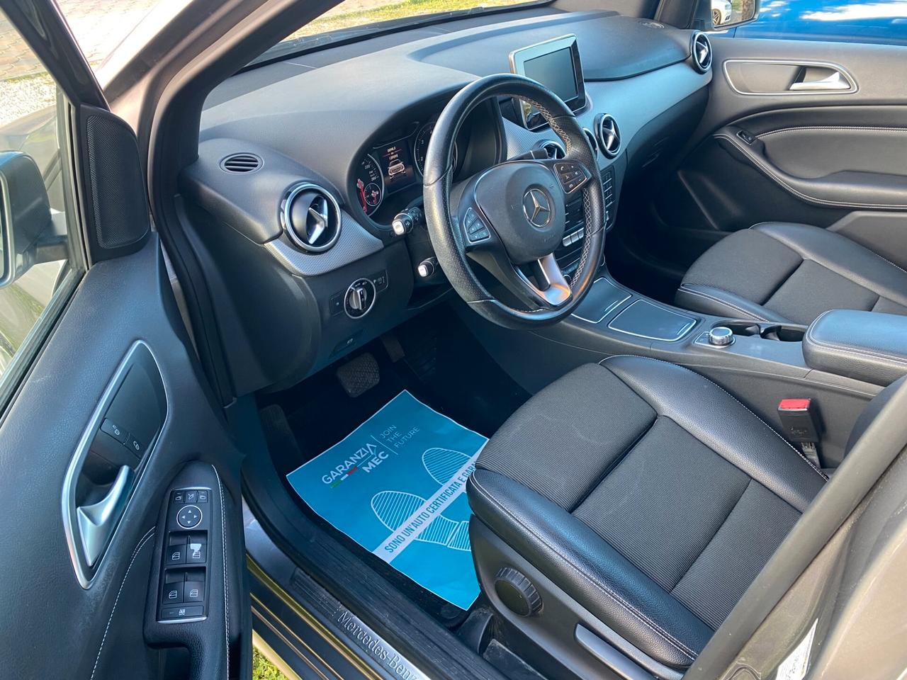 MERCEDES - Classe B - B 180 d Automatic Premium - NEOPATENTATI - FINANZIABILE - PERMUTE