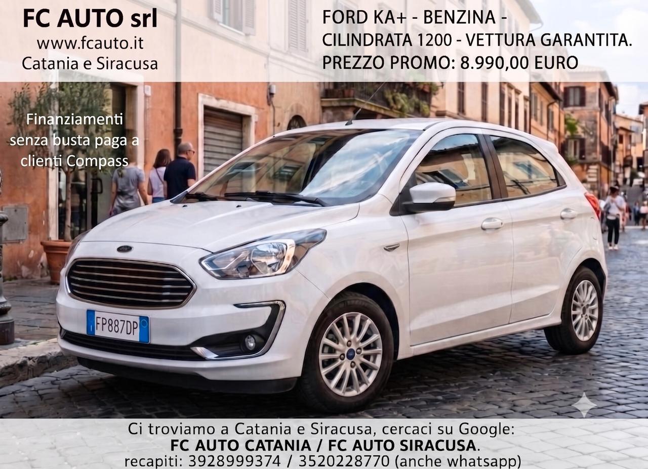 Ford Ka+ 2018 - UNI PROP - PARI A NUOVO
