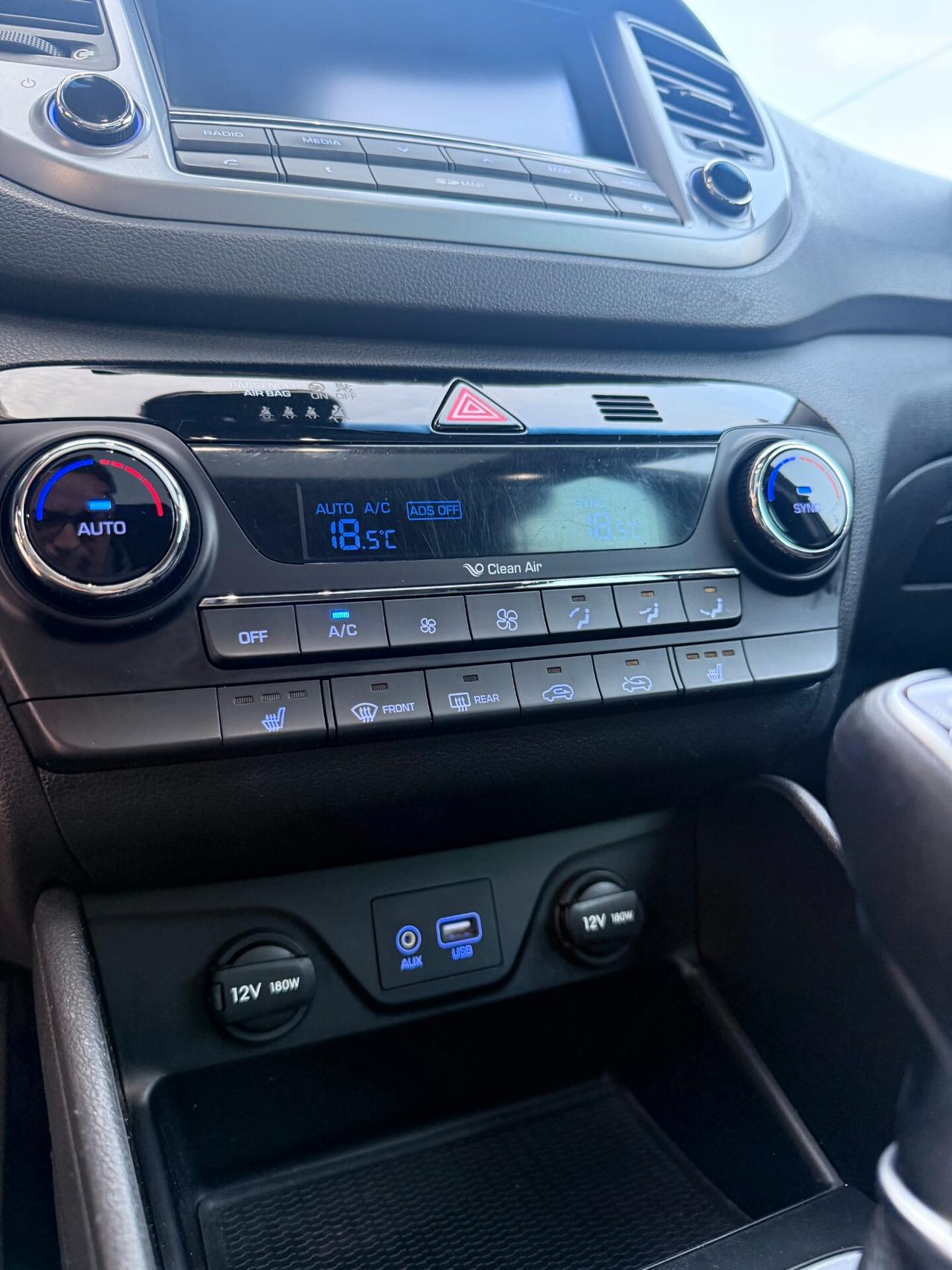 Hyundai Tucson 1.7 CRDi XPossibleTETTO APRIBILE,TELECAMERA,NAVI,ANDROID AUTO,BLUETOOTH,FULL LED,PELLE