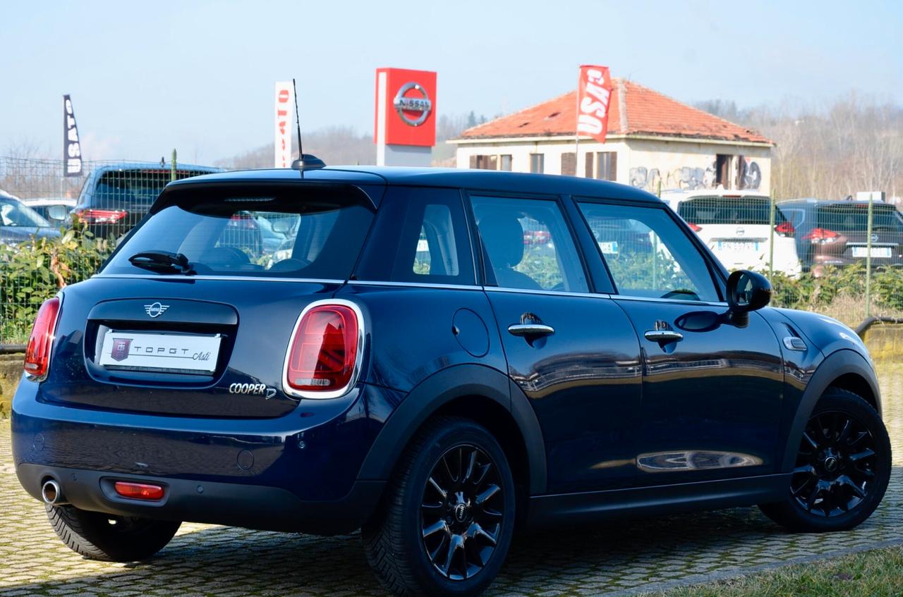 MINI COOPER D 1.5 5p 116cv AUTO, SERVICE CON FATTURE, UFF ITALIANA, UNICOPROP, EURO 6C, NAVI, PERMUTE